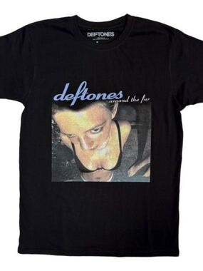 Deftones Around the Fur Black Band Tee, NWOT